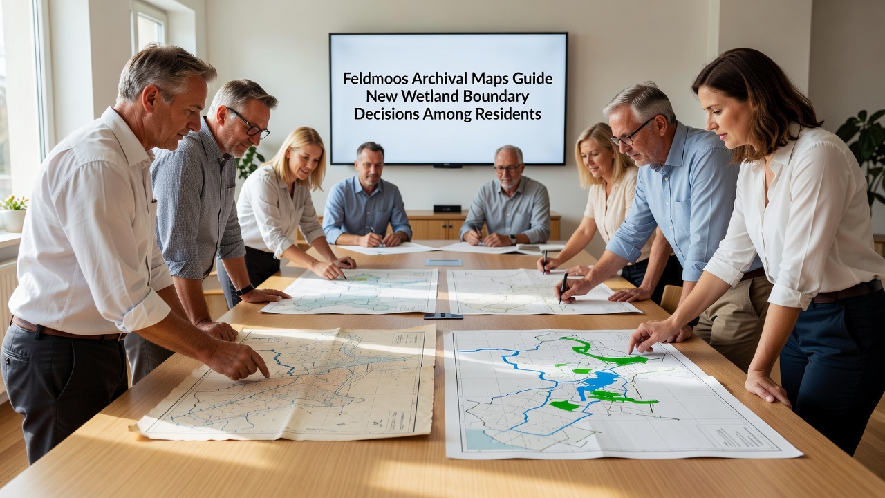 Feldmoos Archival Maps Guide New Wetland Boundary Decisions Among Residents